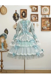 Hoshibako Works Charlotte Tiered One Piece(Leftovers/7 Colours/Full Payment Without Shipping)
